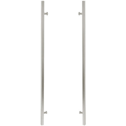 EMTEK Square long door pull