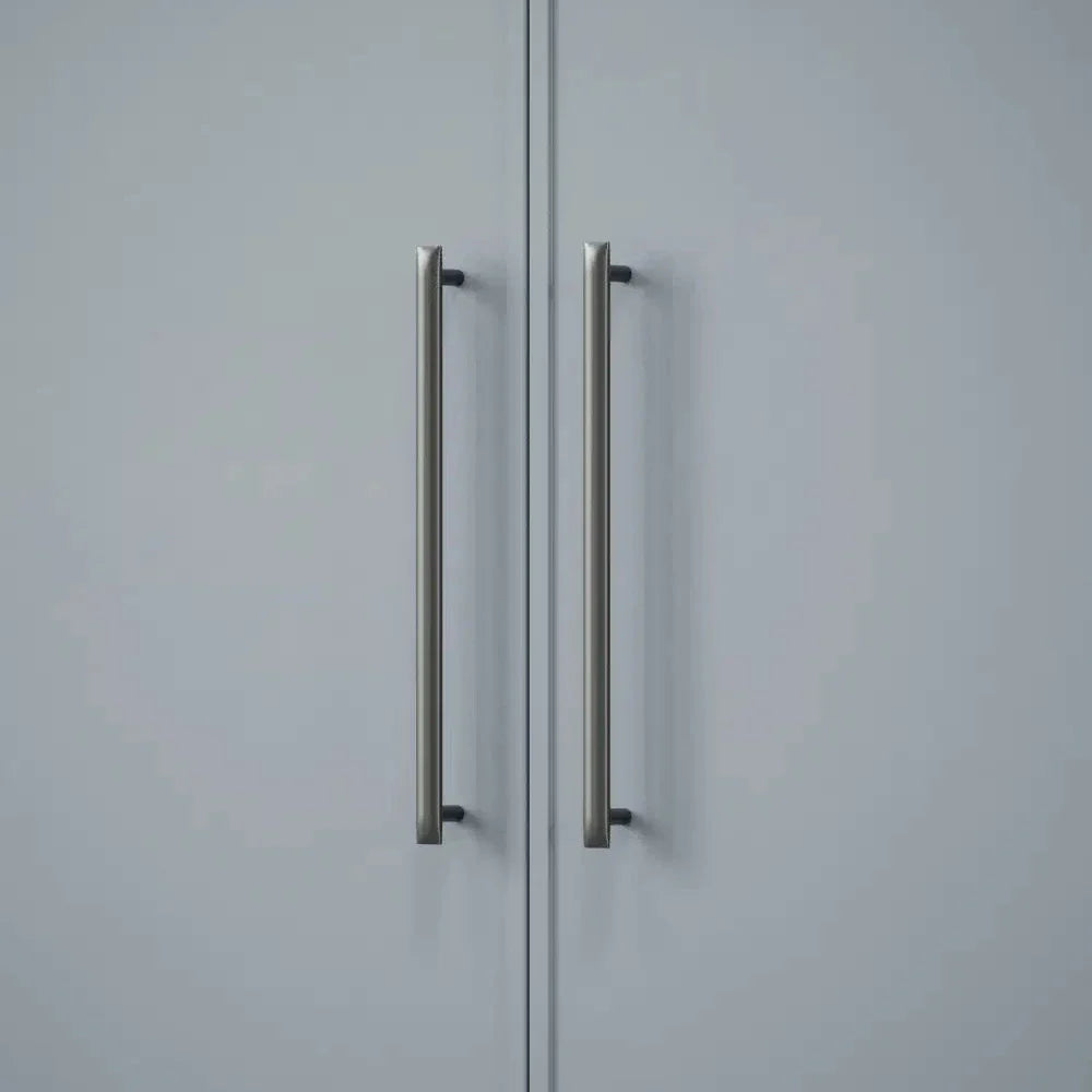 Gun Metal "Flow" T-Bar Cabinet Knob and Drawer Pull.