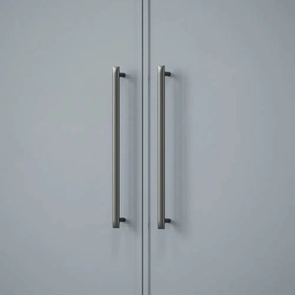 Gun Metal "Flow" T-Bar Cabinet Knob and Drawer Pull.