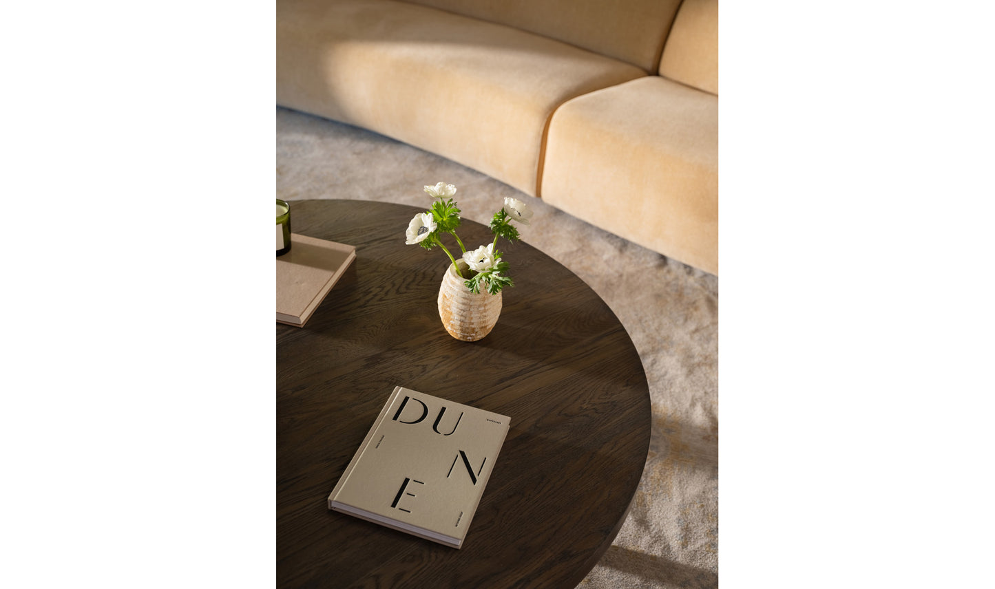 Alden Coffee Table Cool Brown