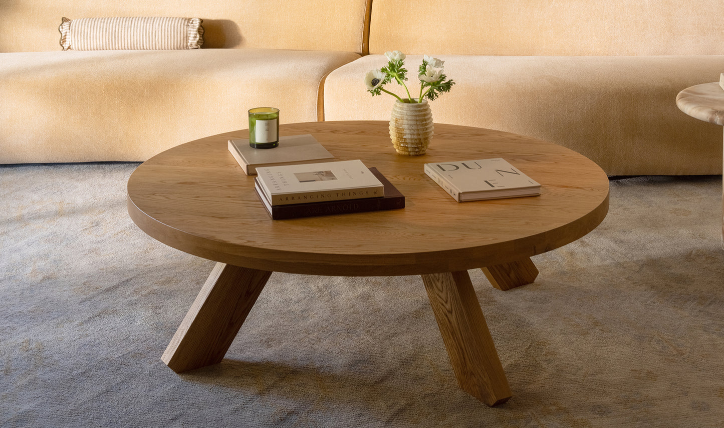 Alden Coffee Table Natural Oak