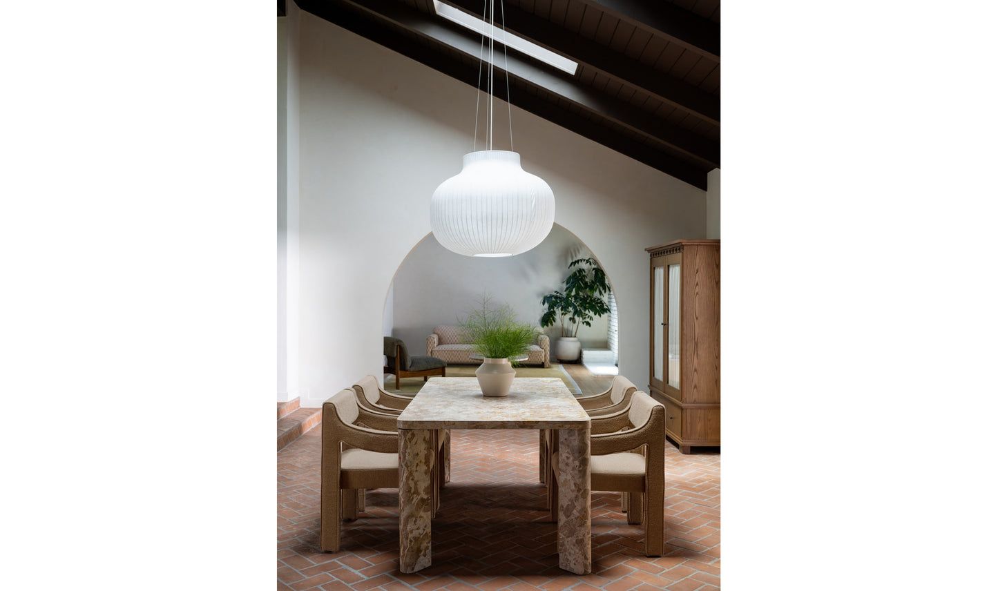 Segment Dining Table Panther Stone Beige