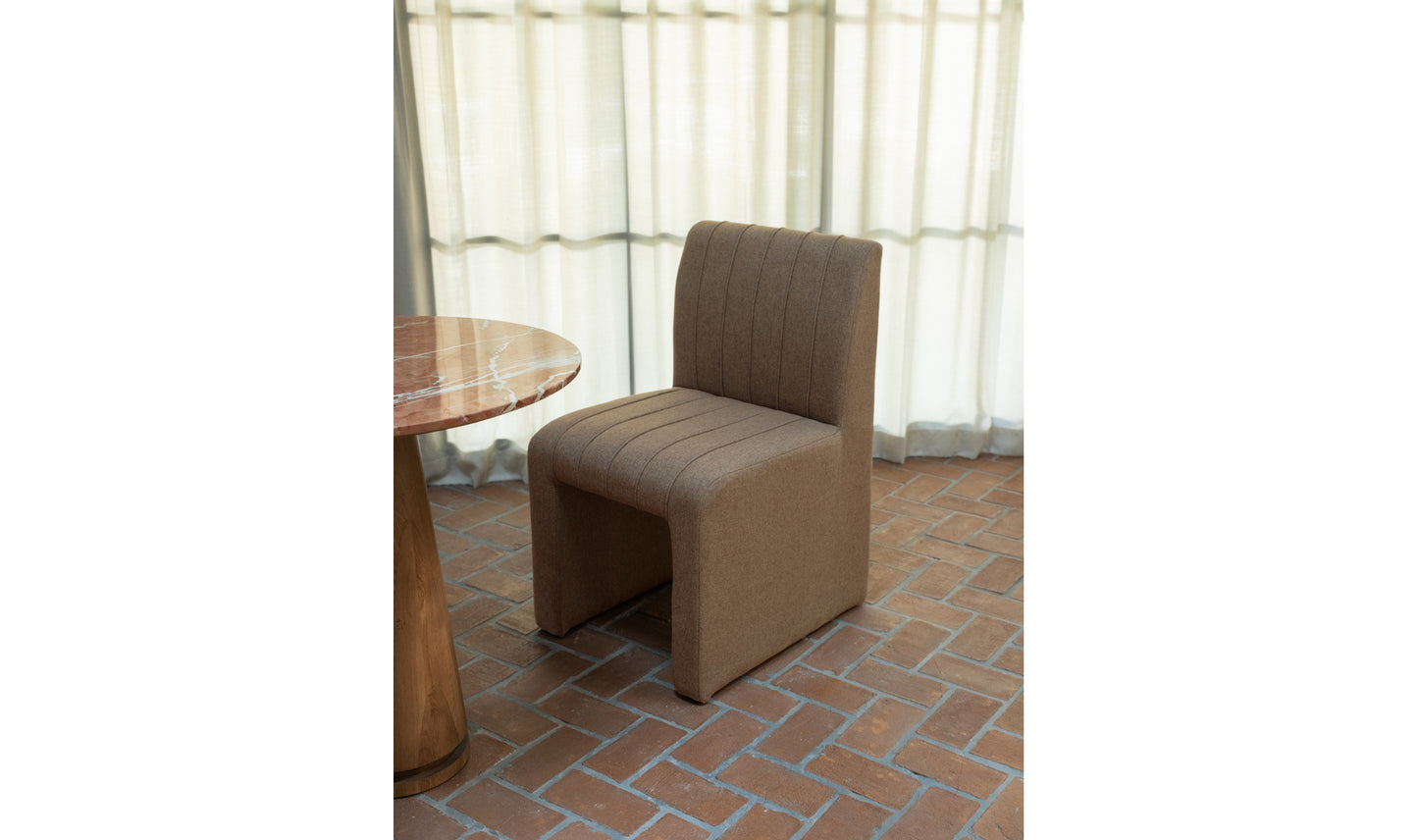 Sally Dining Chair Light Brown