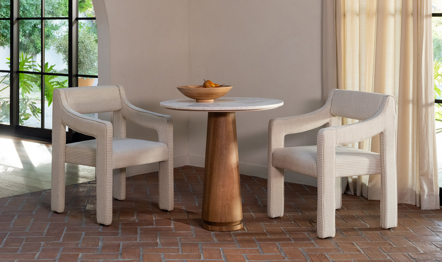 Elise Dining Chair Stripe