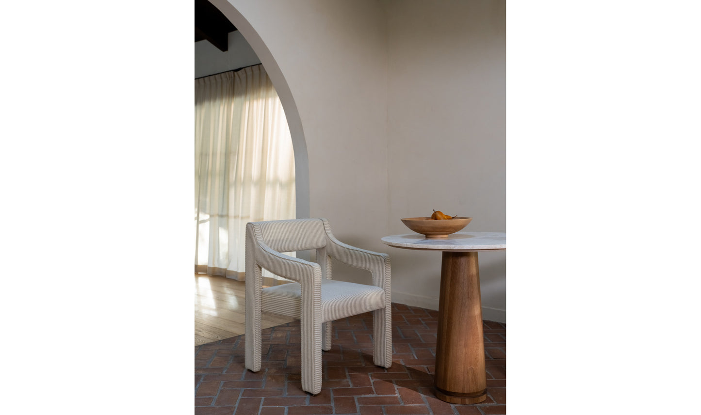 Elise Dining Chair Stripe