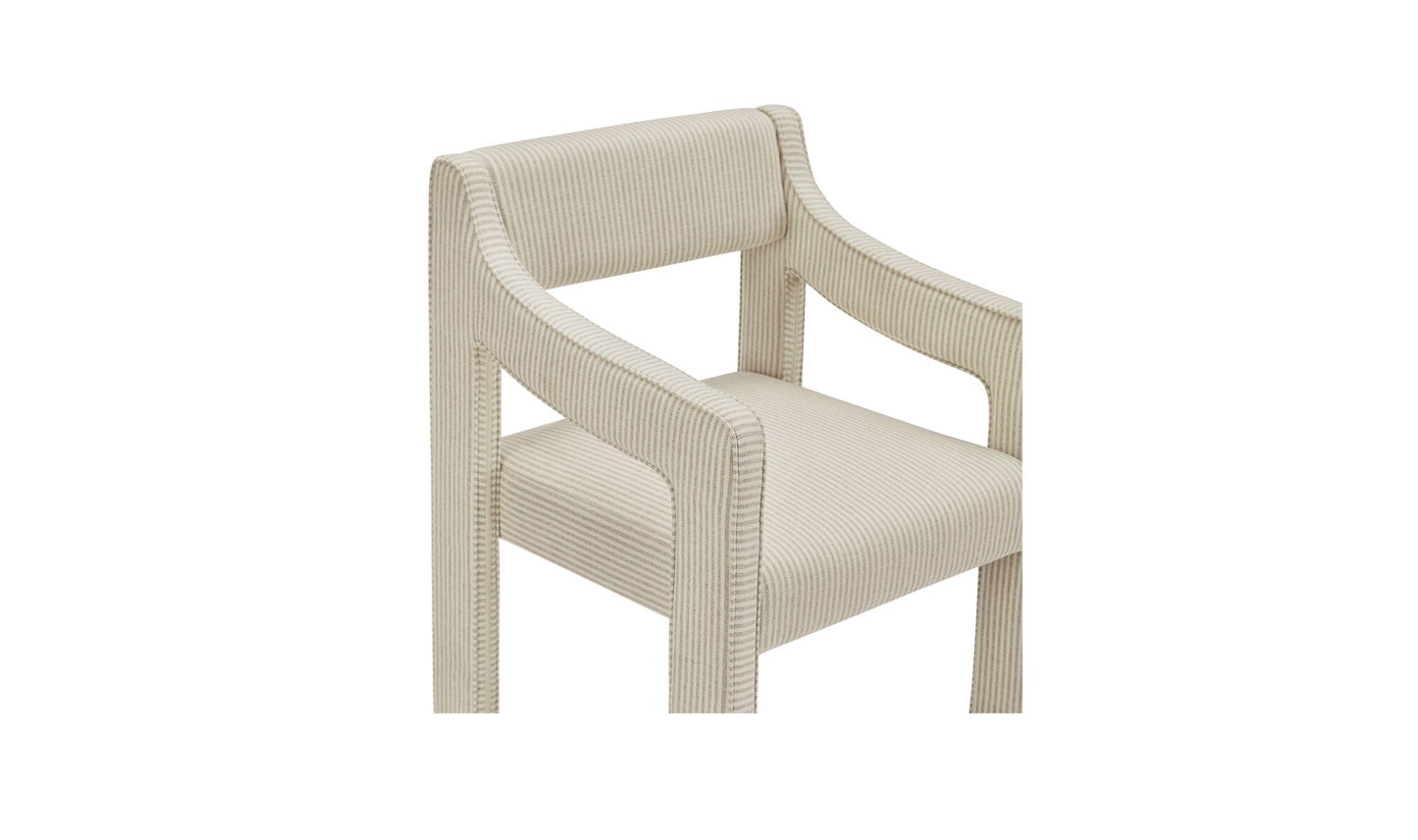 Elise Dining Chair Stripe
