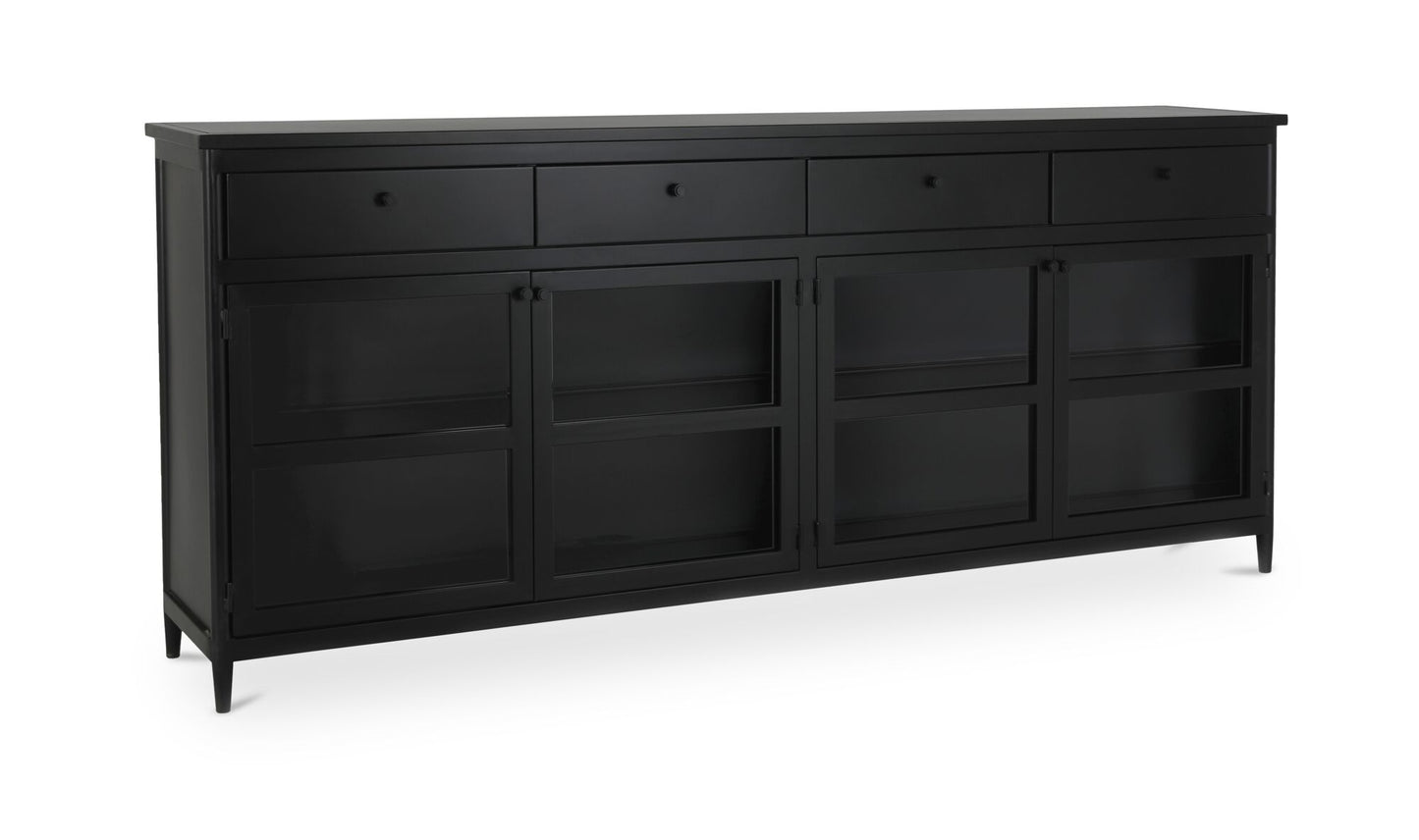Henry Metal Sideboard Black