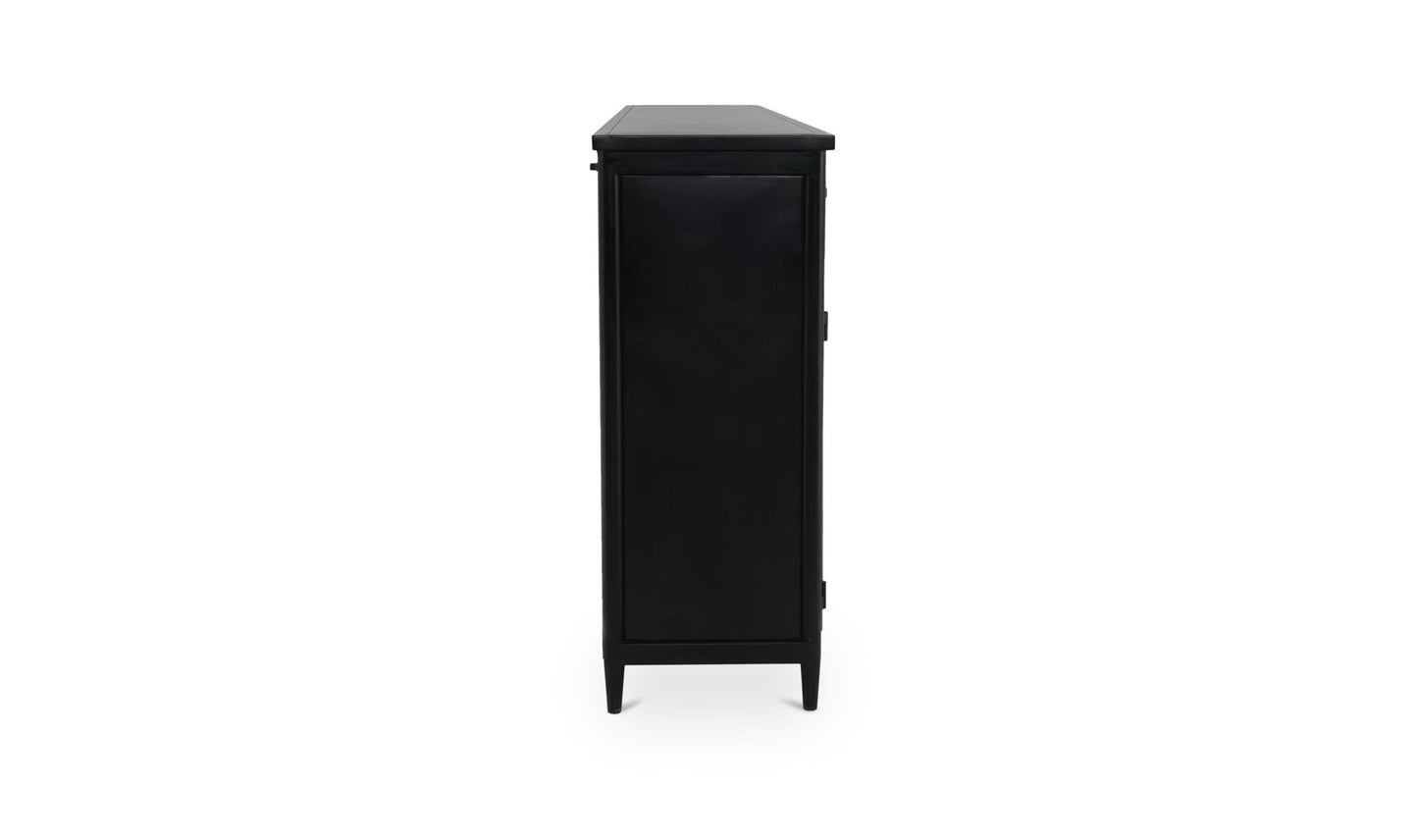 Henry Metal Sideboard Black