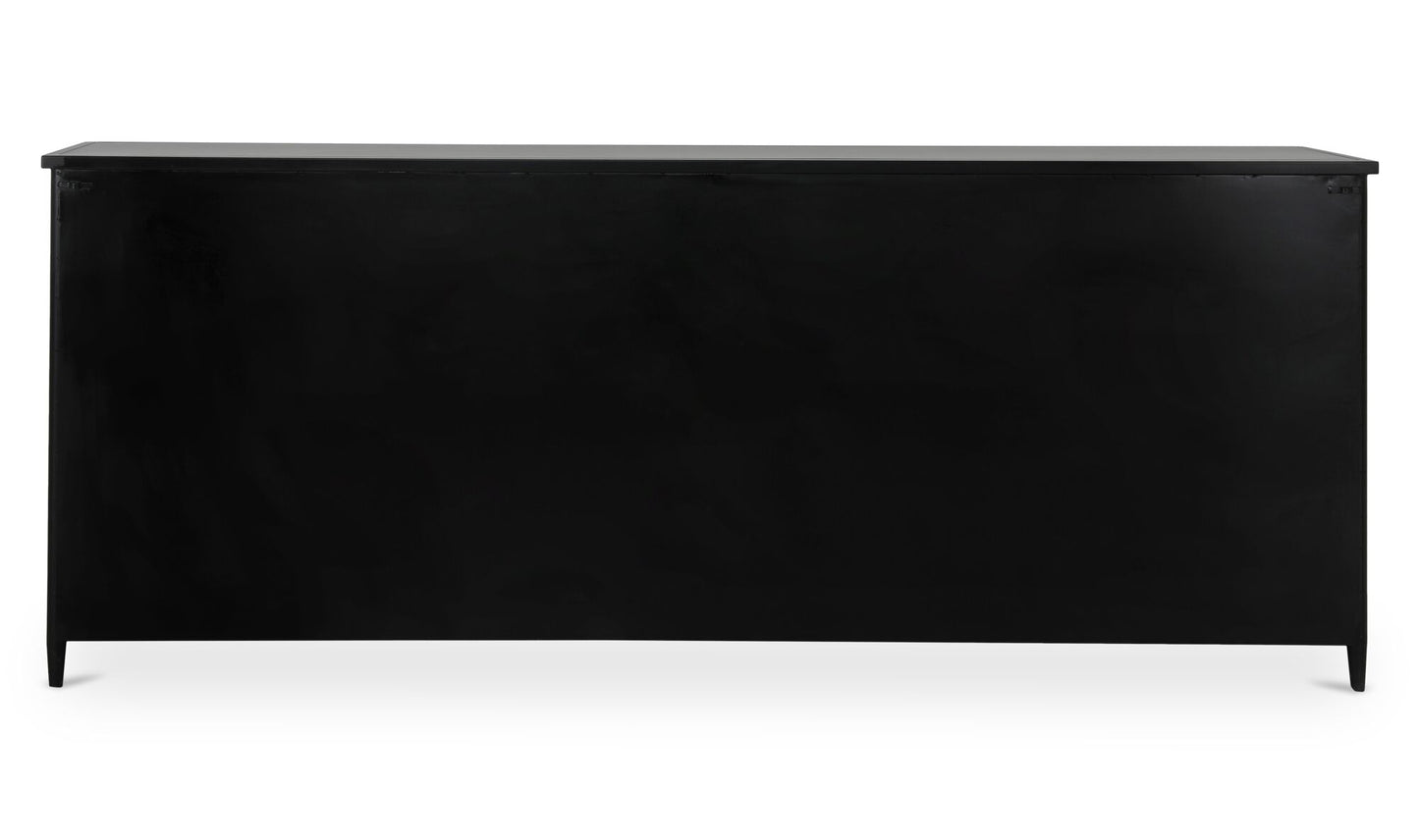 Henry Metal Sideboard Black