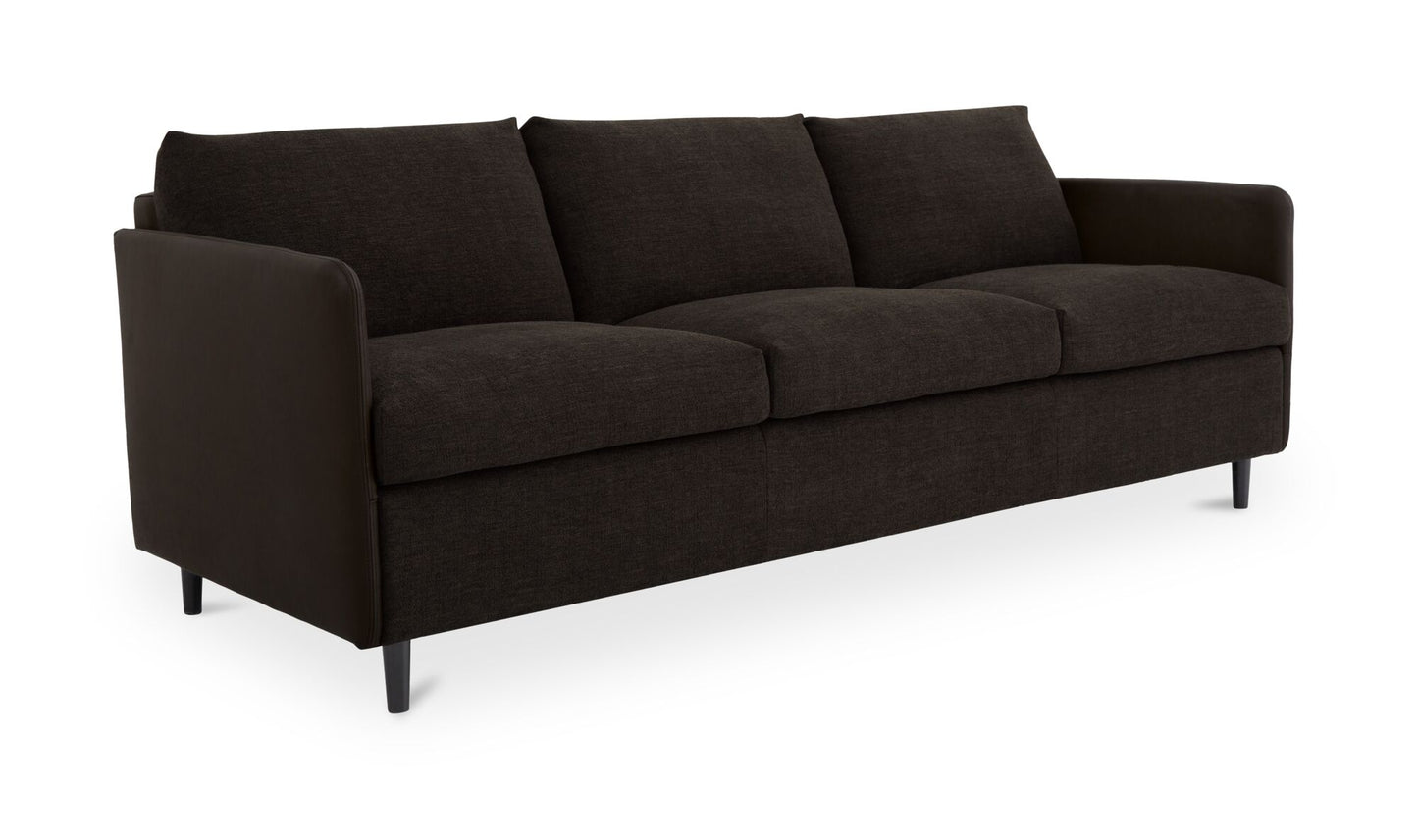 Teller Sofa Warm Black