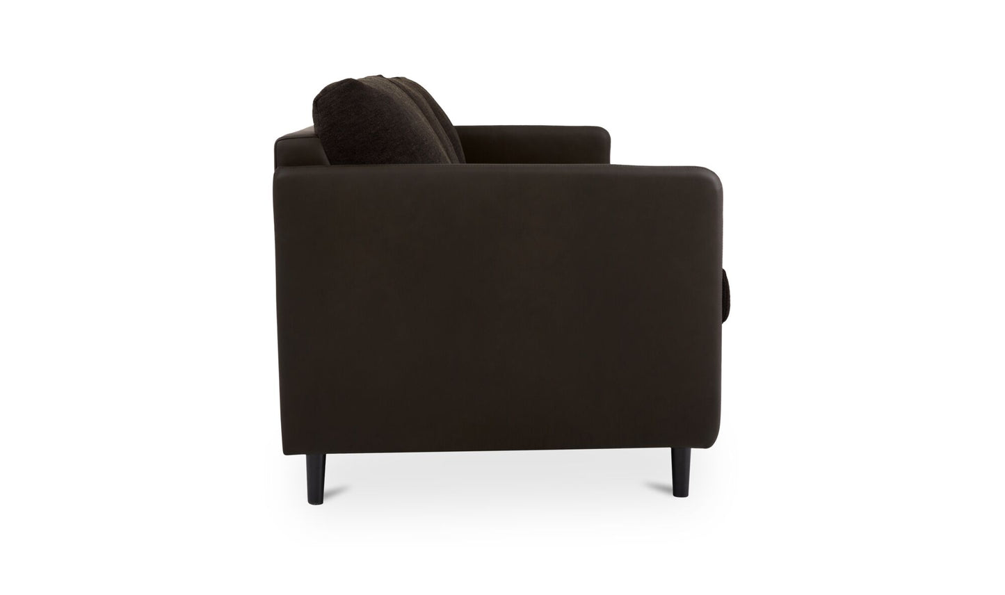 Teller Sofa Warm Black