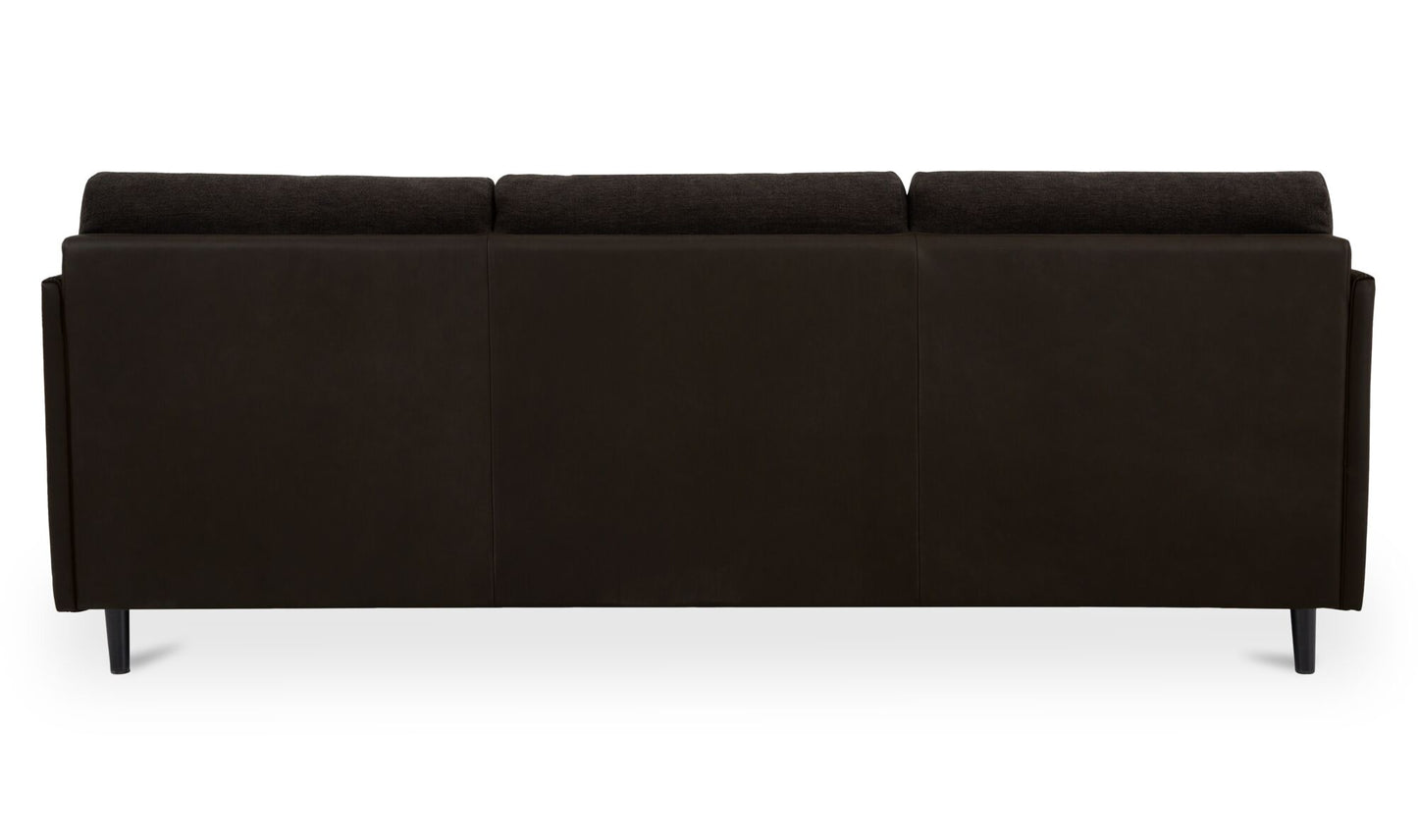 Teller Sofa Warm Black