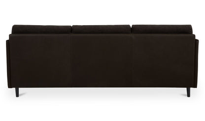 Teller Sofa Warm Black