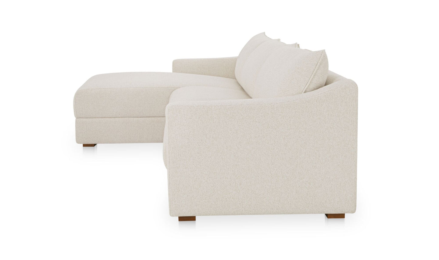 Farrow Sectional Flecked Oat Left