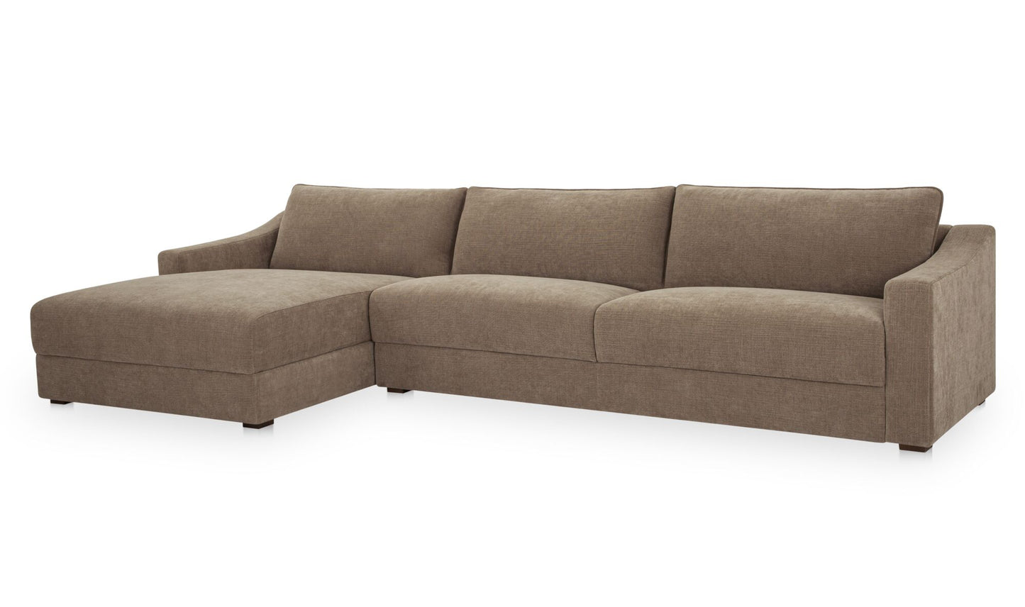 Farrow Sectional Taupe Left