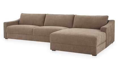 Farrow Sectional Taupe Right