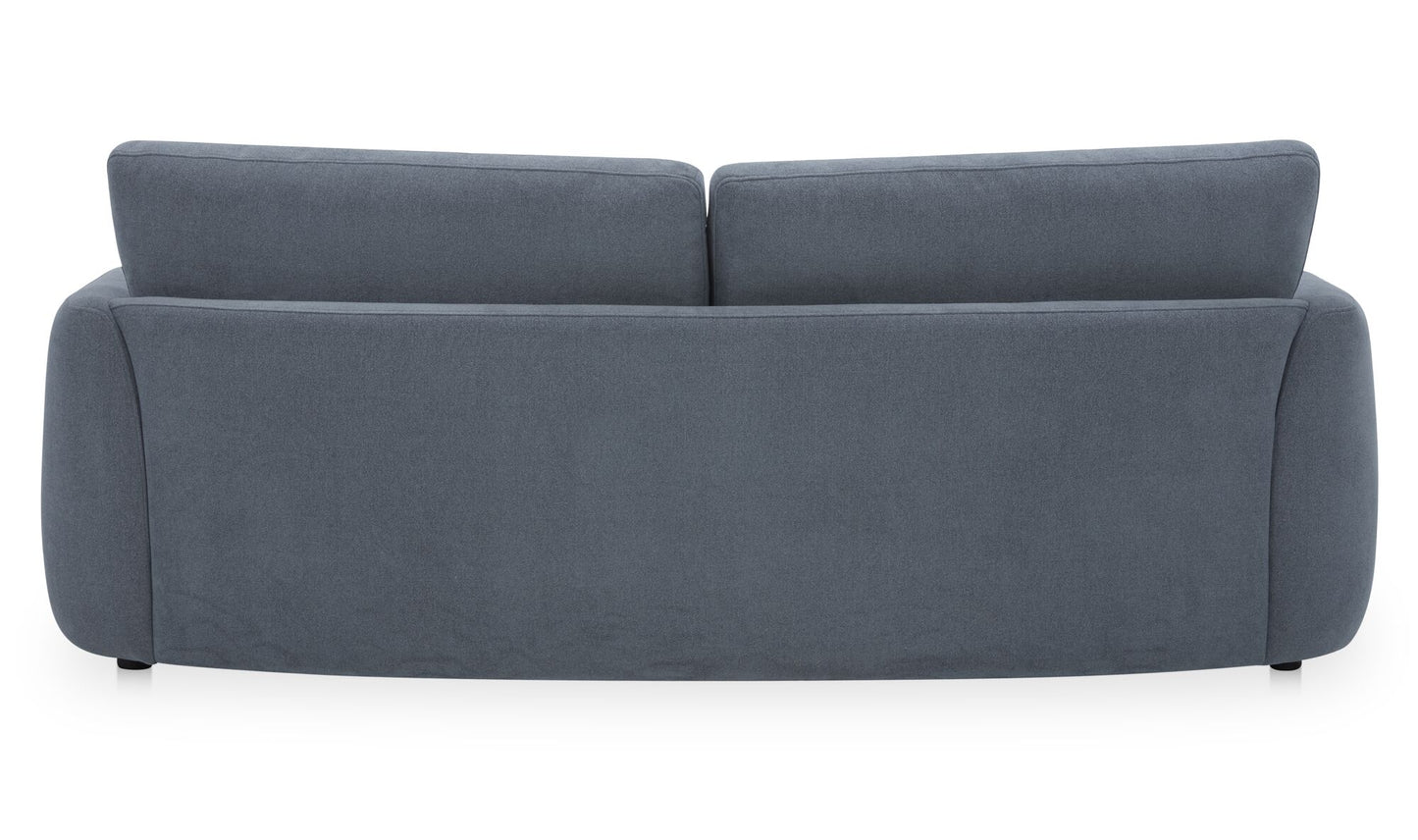Callie Sofa 91 in. Slate Blue