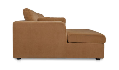 Burrow Sleeper Sectional With Storage Chaise Ginger Left