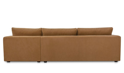 Burrow Sleeper Sectional With Storage Chaise Ginger Right