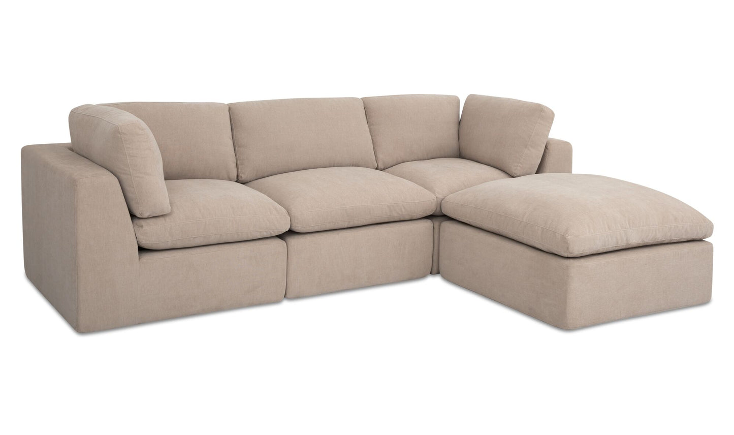 Cates Lounge Modular Sectional Pebble