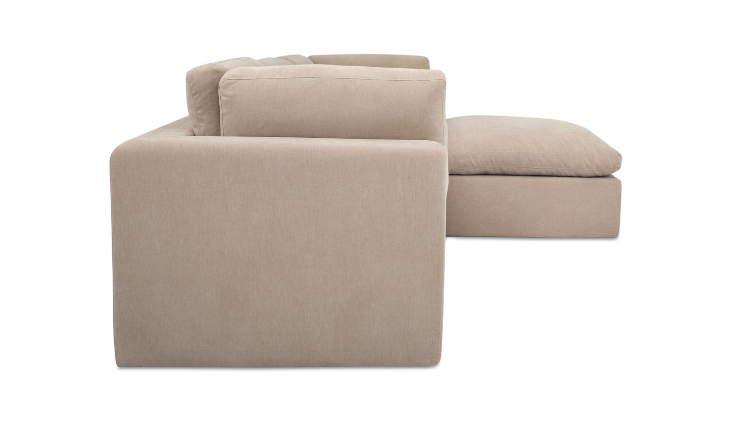 Cates Lounge Modular Sectional Pebble