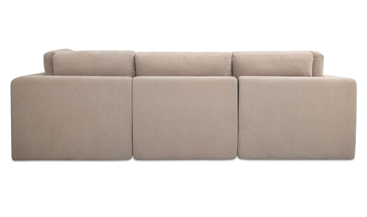 Cates Lounge Modular Sectional Pebble