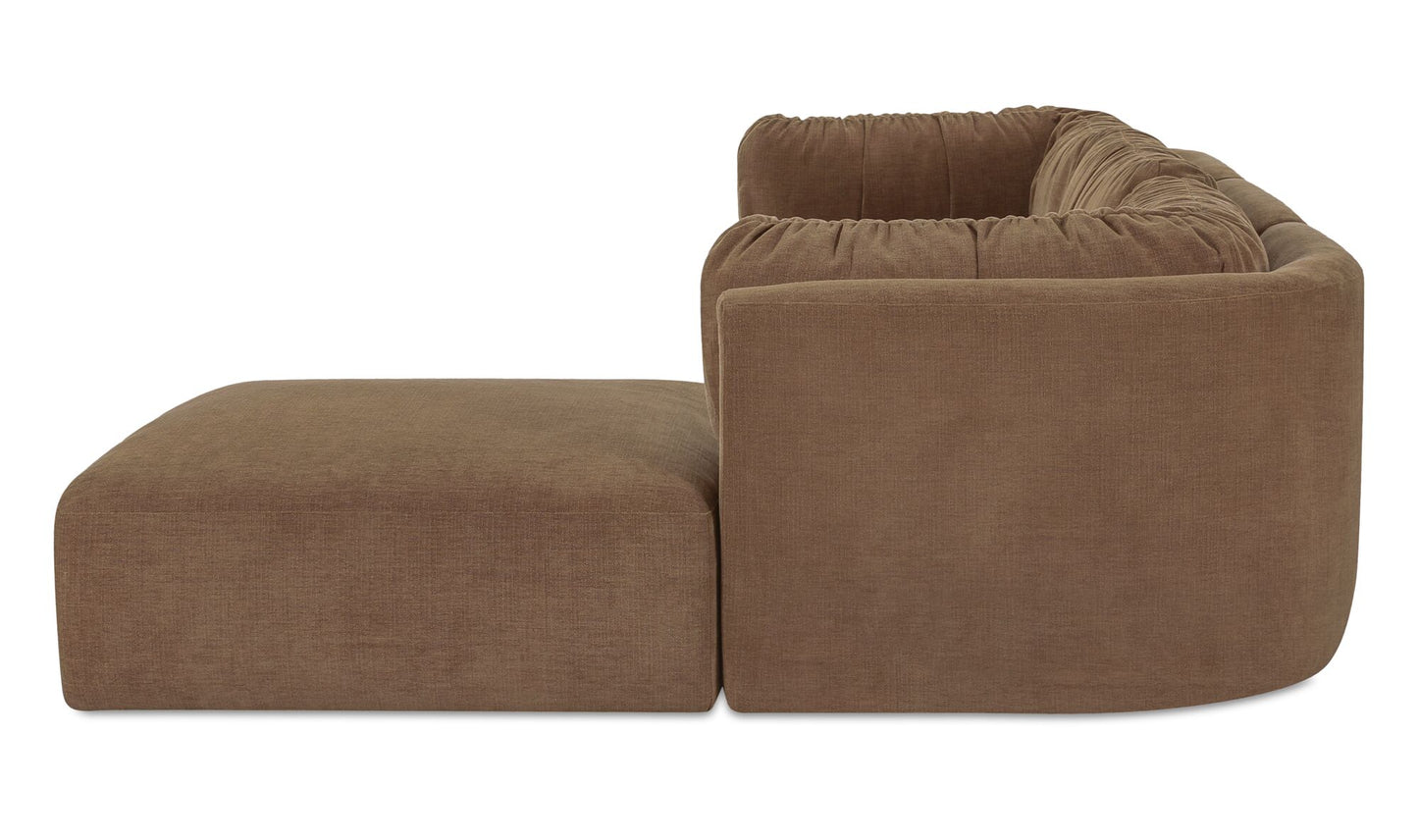 Matina Lounge Modular Sectional Taupe