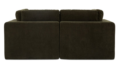 Cates Nook Modular Sectional Dark Green