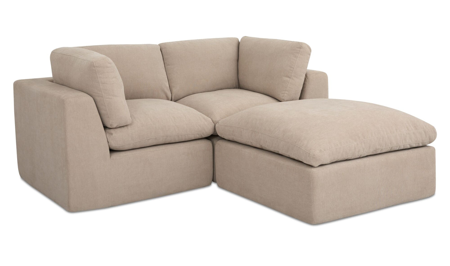 Cates Nook Modular Sectional Pebble