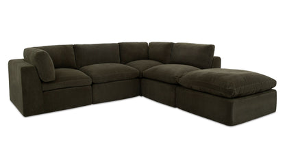 Cates Dream Modular Sectional Dark Green
