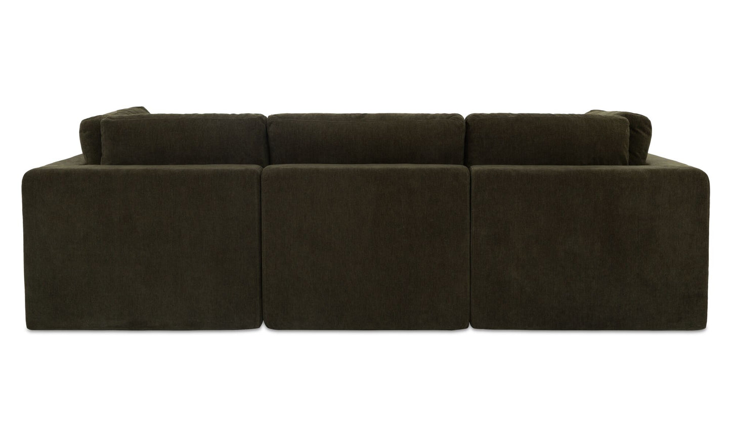 Cates Dream Modular Sectional Dark Green
