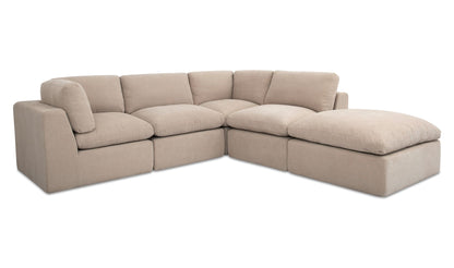 Cates Dream Modular Sectional Pebble