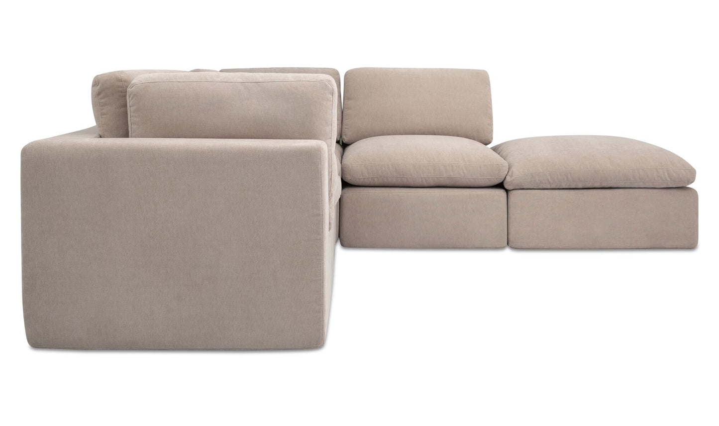 Cates Dream Modular Sectional Pebble