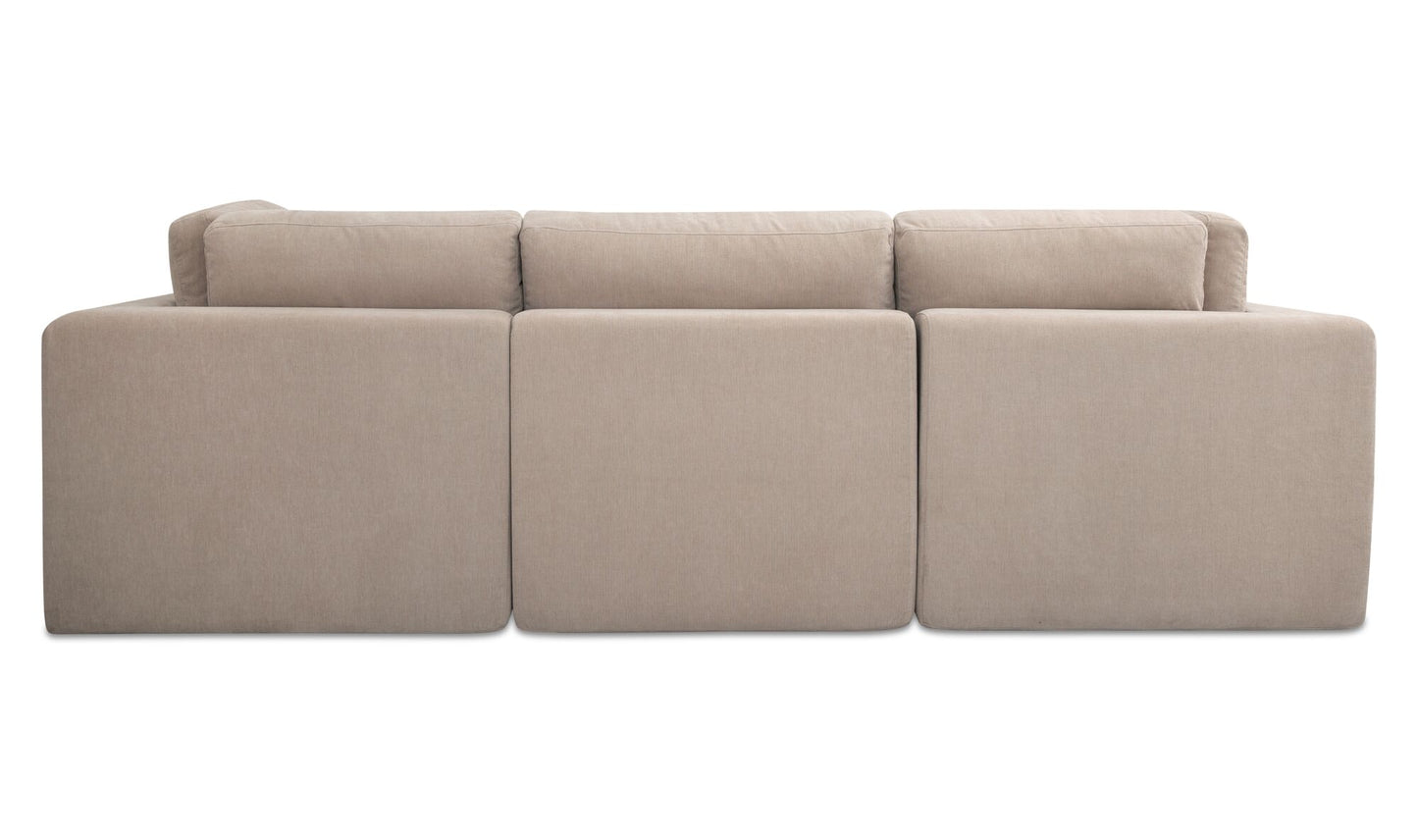 Cates Dream Modular Sectional Pebble
