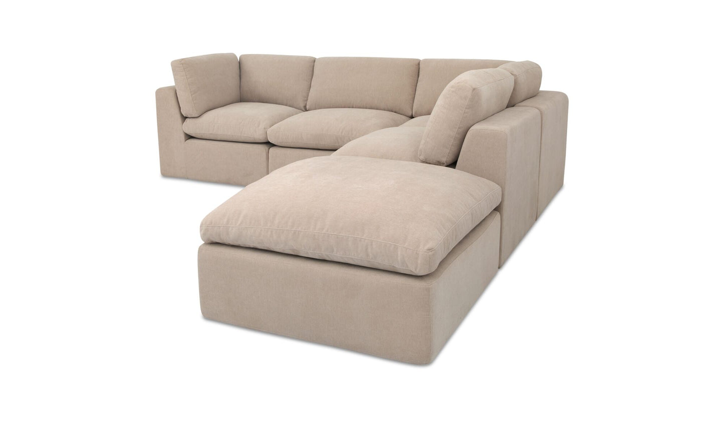 Cates Dream Modular Sectional Pebble
