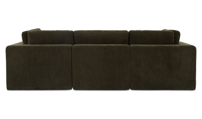 Cates Classic L Modular Sectional Dark Green