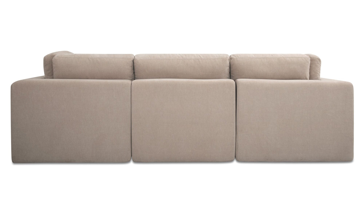 Cates Classic L Modular Sectional Pebble