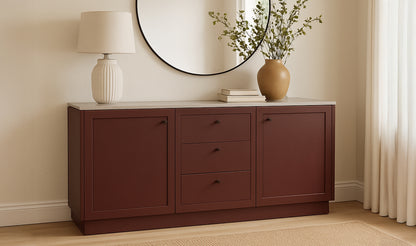 Nadine Sideboard Deep Burgundy