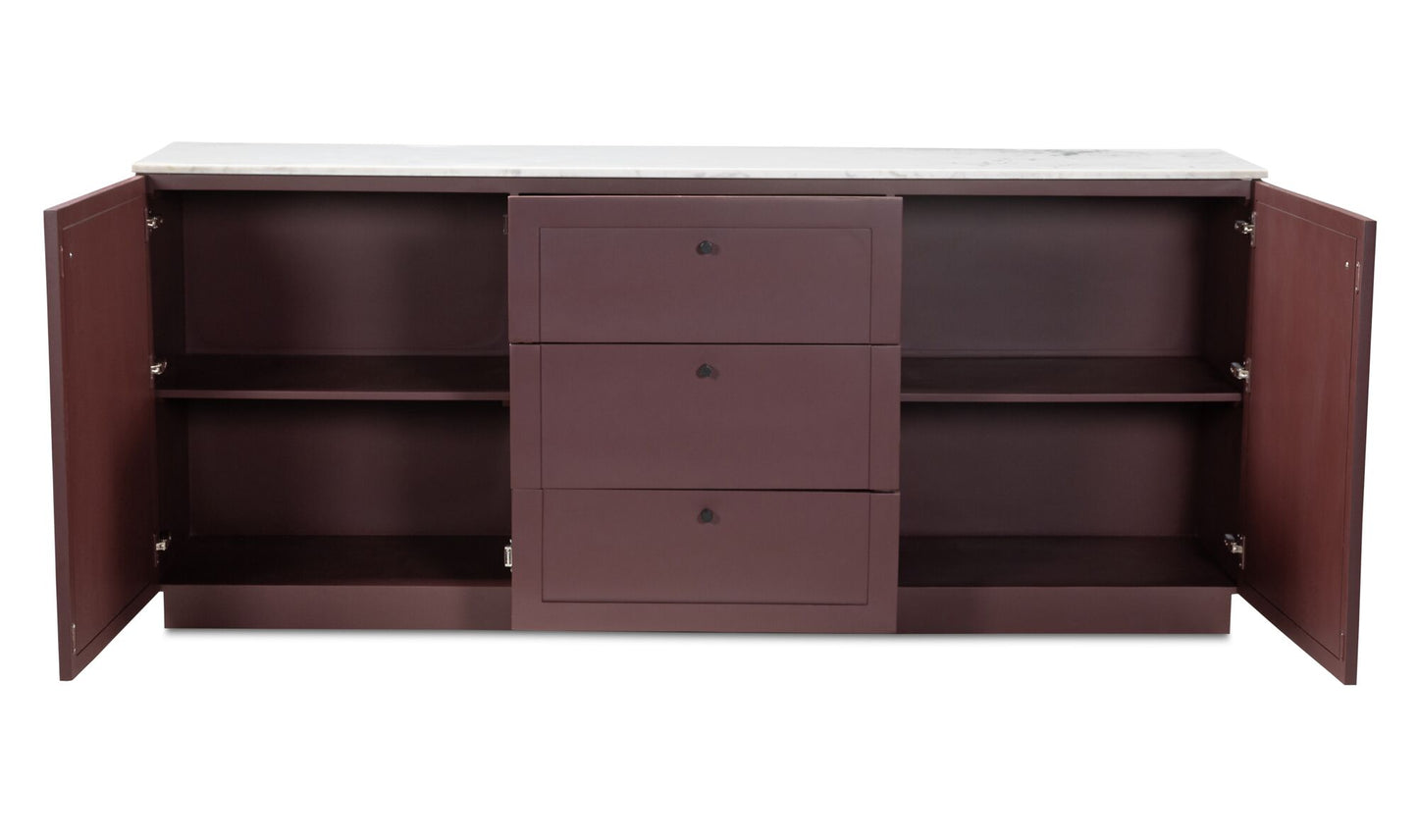 Nadine Sideboard Deep Burgundy