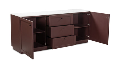 Nadine Sideboard Deep Burgundy