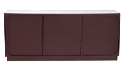 Nadine Sideboard Deep Burgundy
