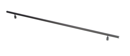 Lew’s Round Bar Series Black Stainless Steel Cabinet Knobs and Pulls.