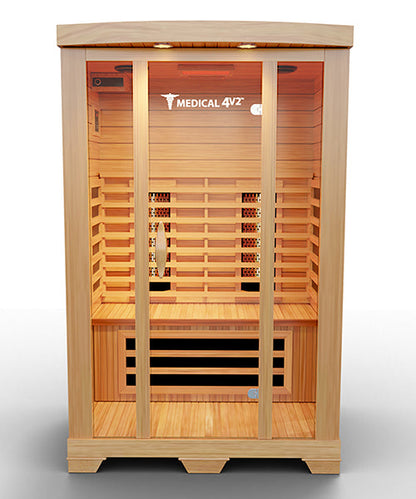 2 Person Home Full Spectrum Infrared Sauna | Medical 4™.