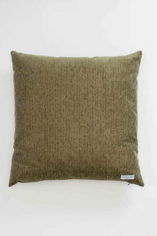 Warner Chenille Pillow - Olive - 2 Sizes