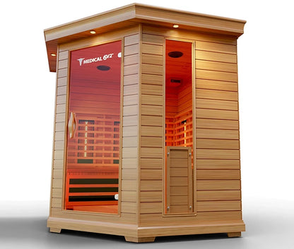 6 Person Indoor Infrared Full Spectrum Sauna | Medical 6 Plus™.
