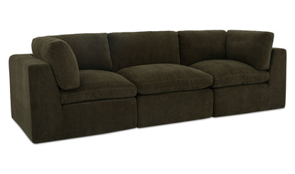 Cates Modular Sofa Dark Green.