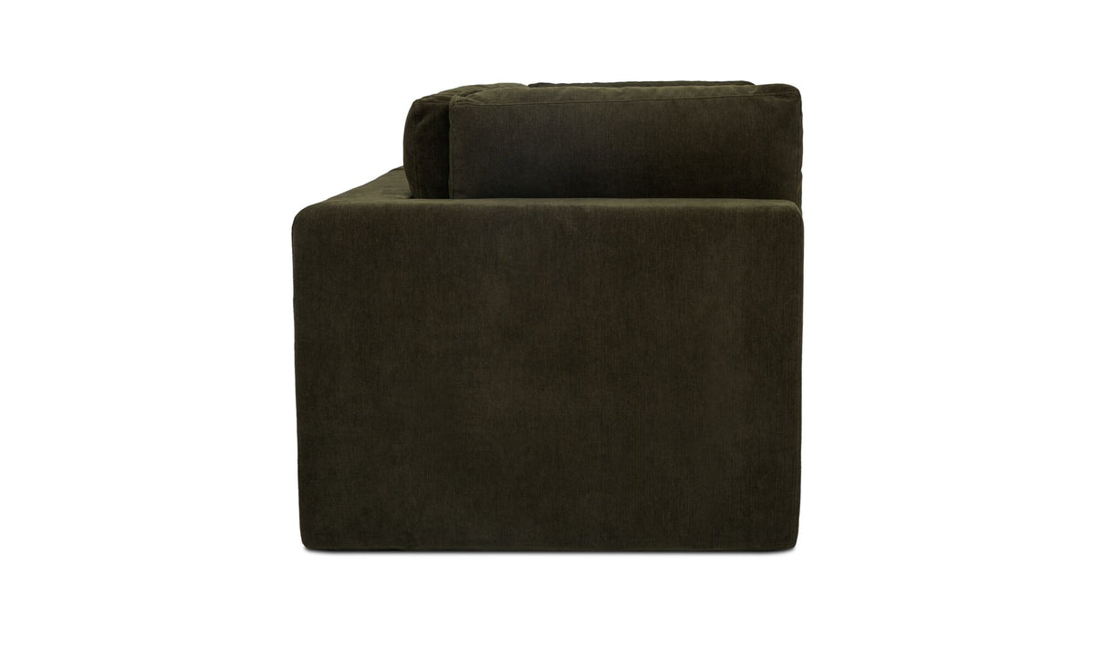 Cates Modular Sofa Dark Green.