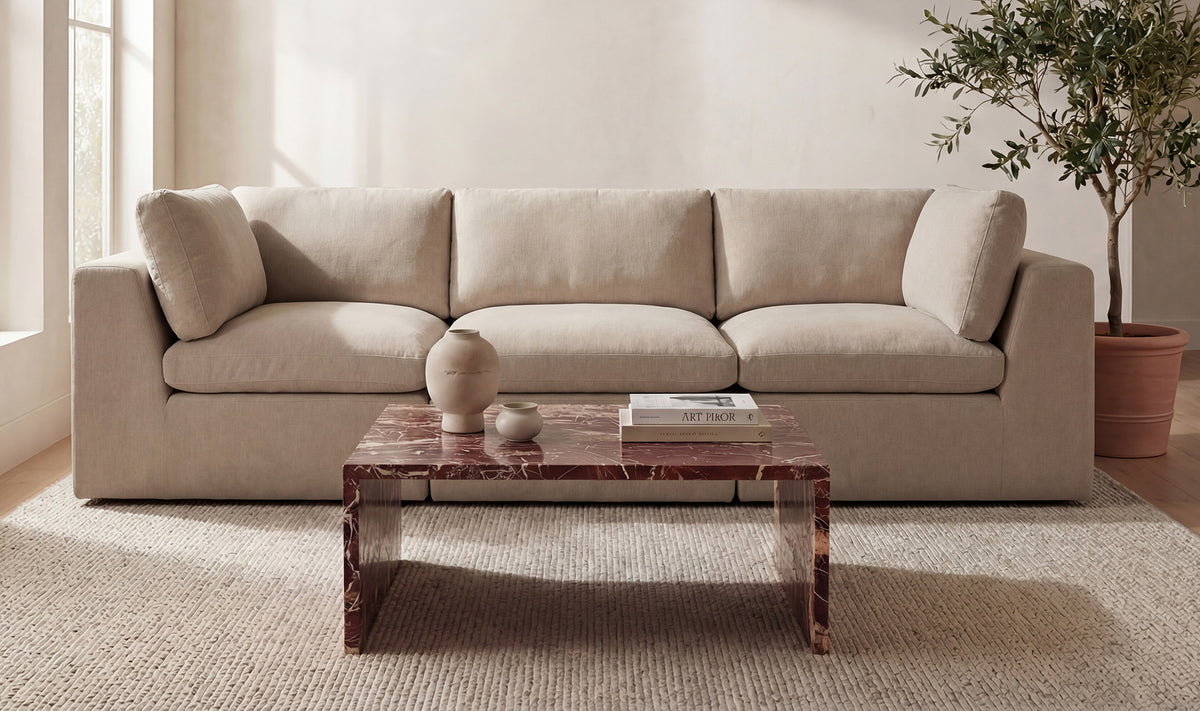 Cates Modular Sofa Pebble.