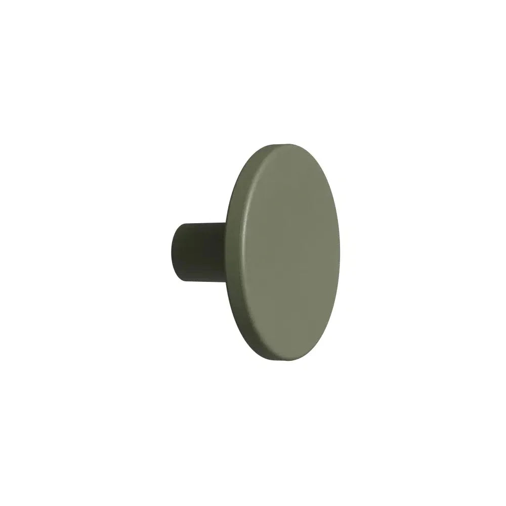 Forest Green "Plato" Cabinet Knob and Drawer Pull.