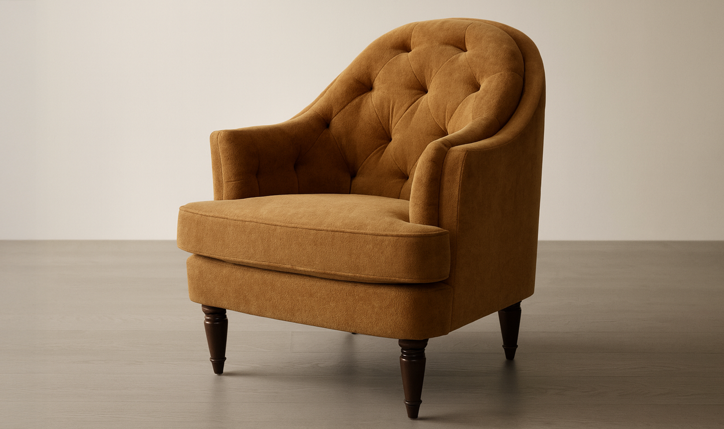 Pandora Accent Chair Ginger.